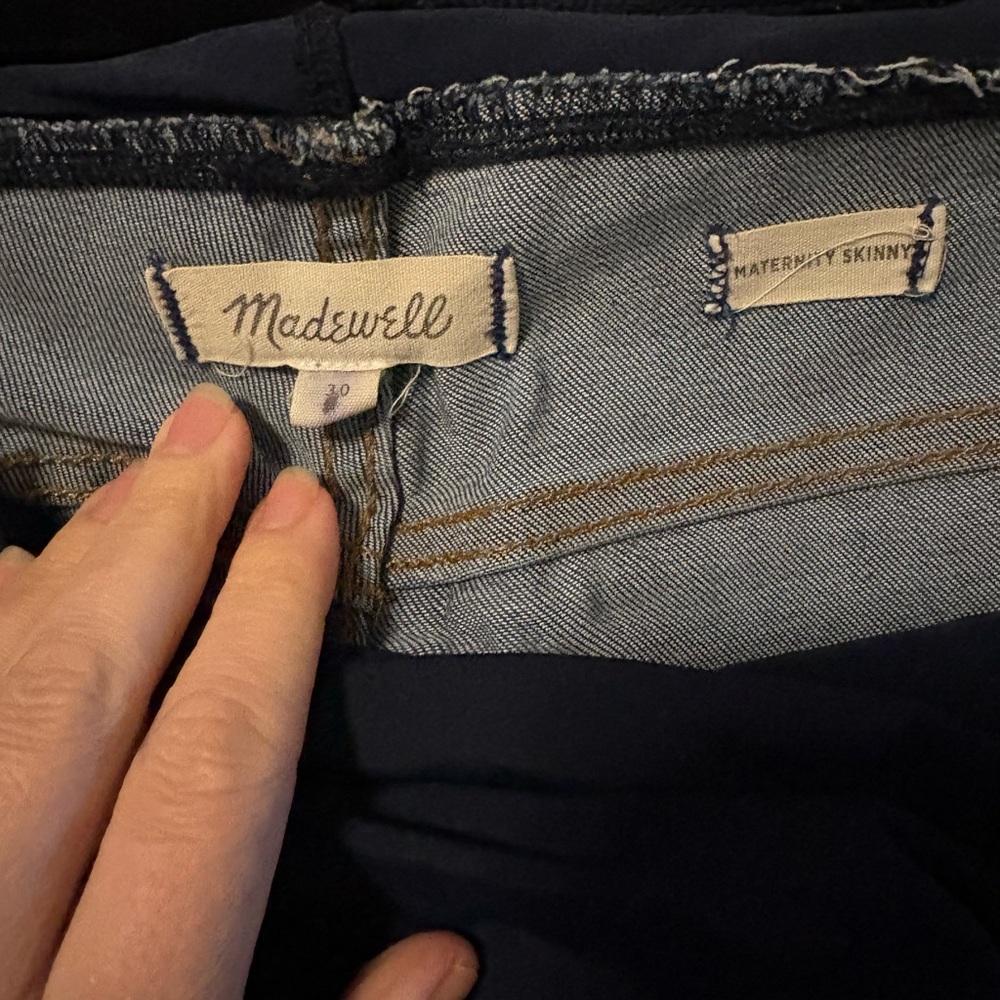Madewell Maternity jeans